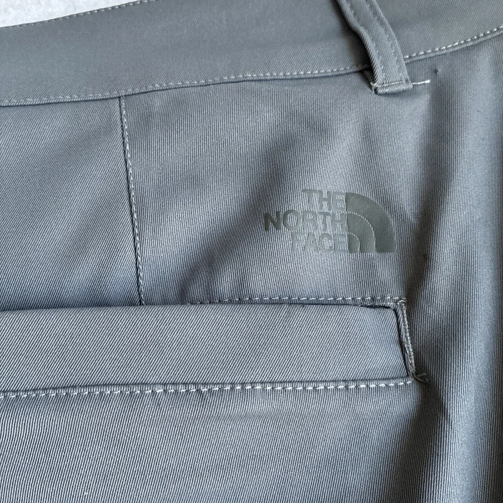 The North Face Womens Plus Standard Pants Size 24W Gray Work Commuter Travel New